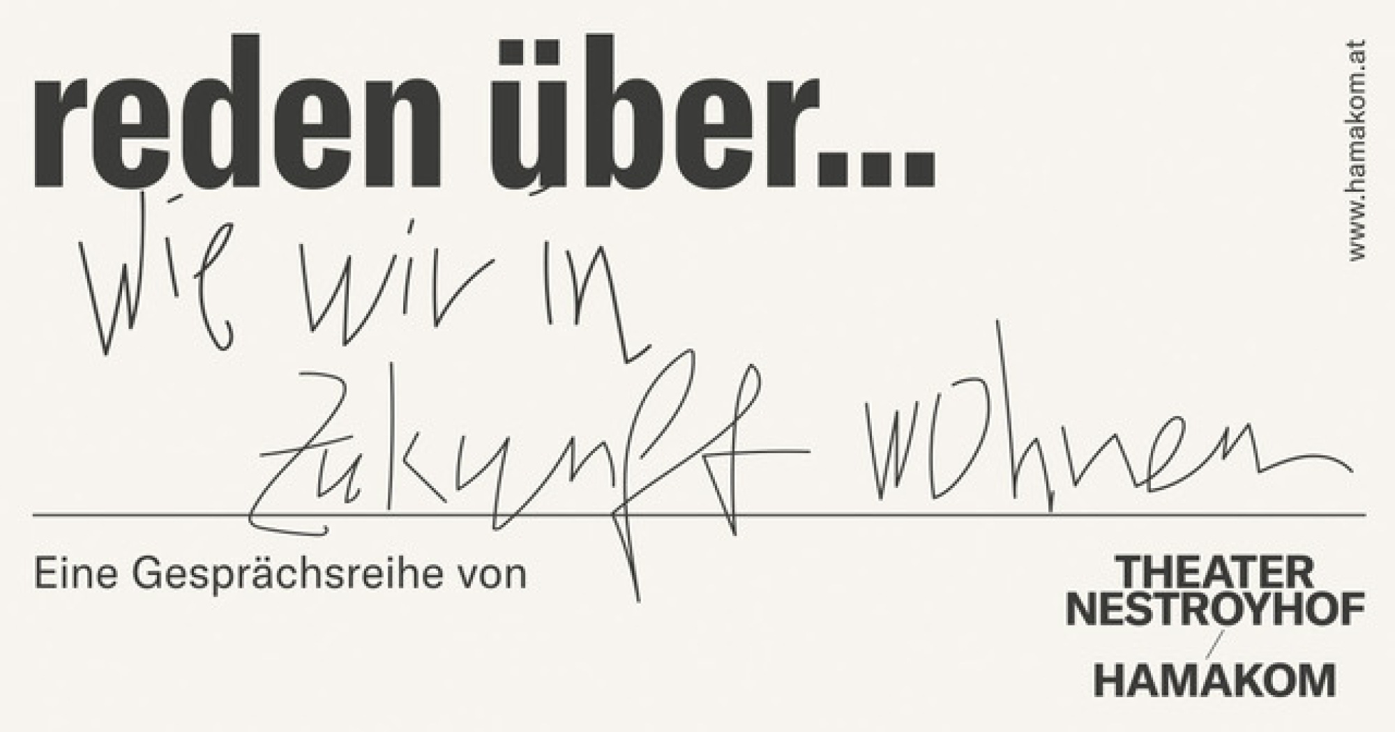 reden über...